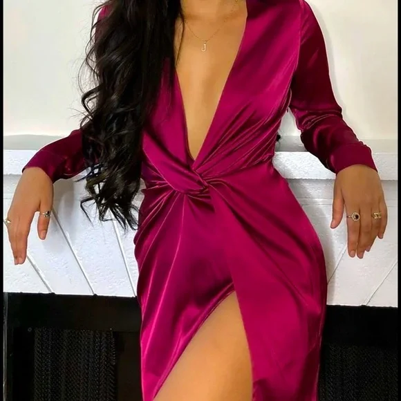 Fashion Nova | Dresses | Fashion Nova Burgundy Sugar Free Dress | Poshmark Fashion Nova | Dresses | Fashion Nova Burgundy Sugar Free Dress | Poshmark